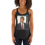 A Little Stitious Women's Racerback Tank-Moneyline