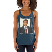 A Little Stitious Women's Racerback Tank-Moneyline