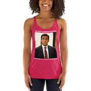 A Little Stitious Women's Racerback Tank-Moneyline