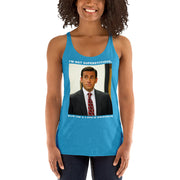 A Little Stitious Women's Racerback Tank-Moneyline