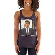 A Little Stitious Women's Racerback Tank-Moneyline