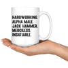 Alpha Male - Coffee Mug-Drinkware-Moneyline