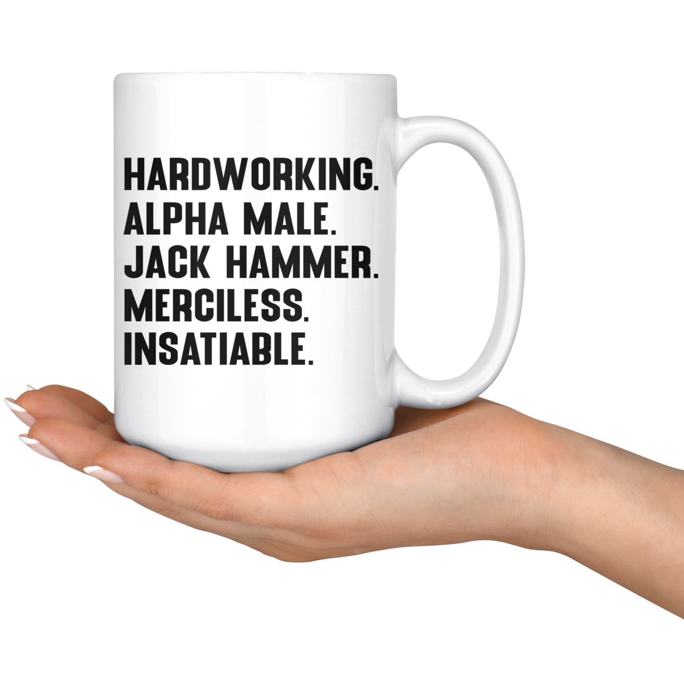 Alpha Male - Coffee Mug-Drinkware-Moneyline