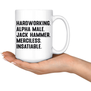Alpha Male - Coffee Mug-Drinkware-Moneyline
