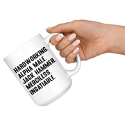 Alpha Male - Coffee Mug-Drinkware-Moneyline