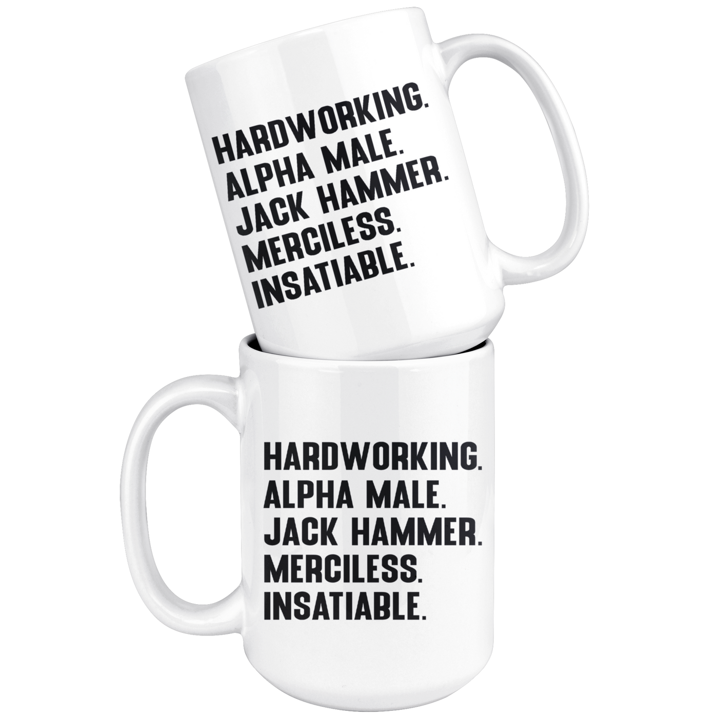 Alpha Male - Coffee Mug-Drinkware-Moneyline