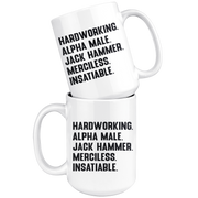 Alpha Male - Coffee Mug-Drinkware-Moneyline