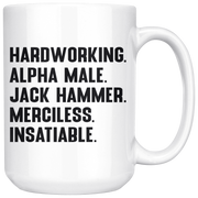 Alpha Male - Coffee Mug-Drinkware-Moneyline