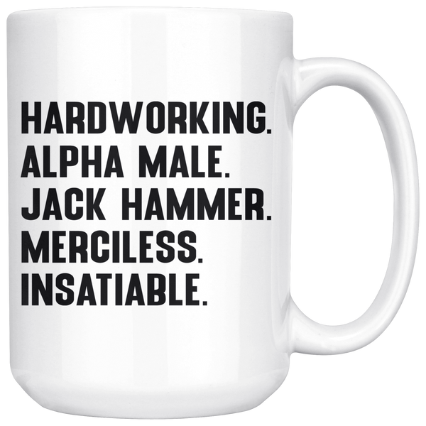 Alpha Male - Coffee Mug-Drinkware-Moneyline