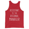 Assistant To The Regional Manager Men's Tank Top-Moneyline