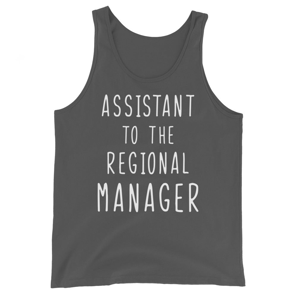 Assistant To The Regional Manager Men's Tank Top-Moneyline