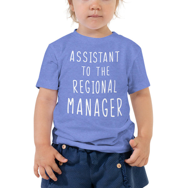 Assistant To The Regional Manager Toddler Tee-Moneyline