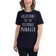Assistant To The Regional Manager Women's Relaxed T-Shirt-Moneyline