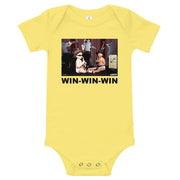 Baby Sax Players Baby Onesie-Moneyline