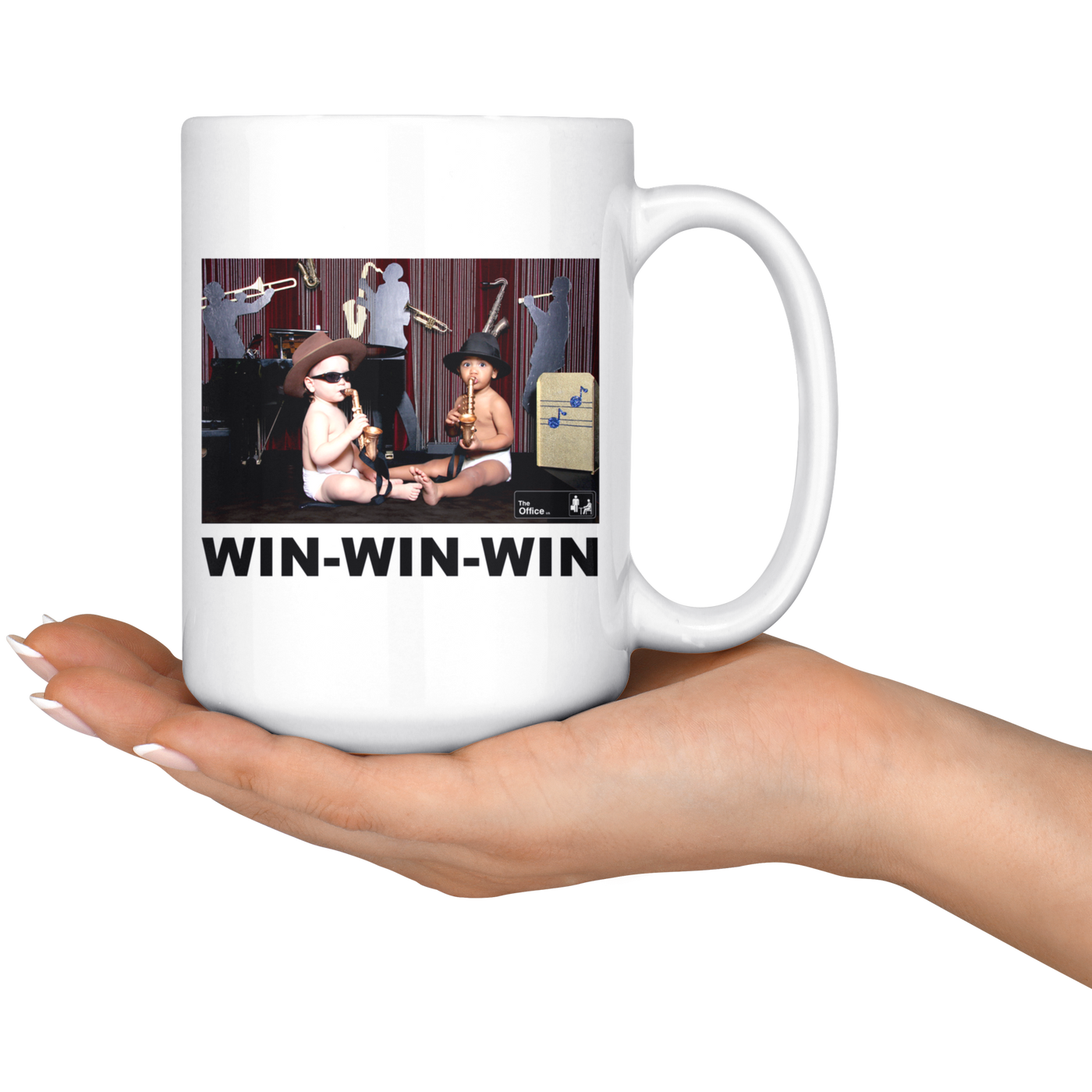Baby Sax Players - Coffee Mug-Moneyline-Moneyline