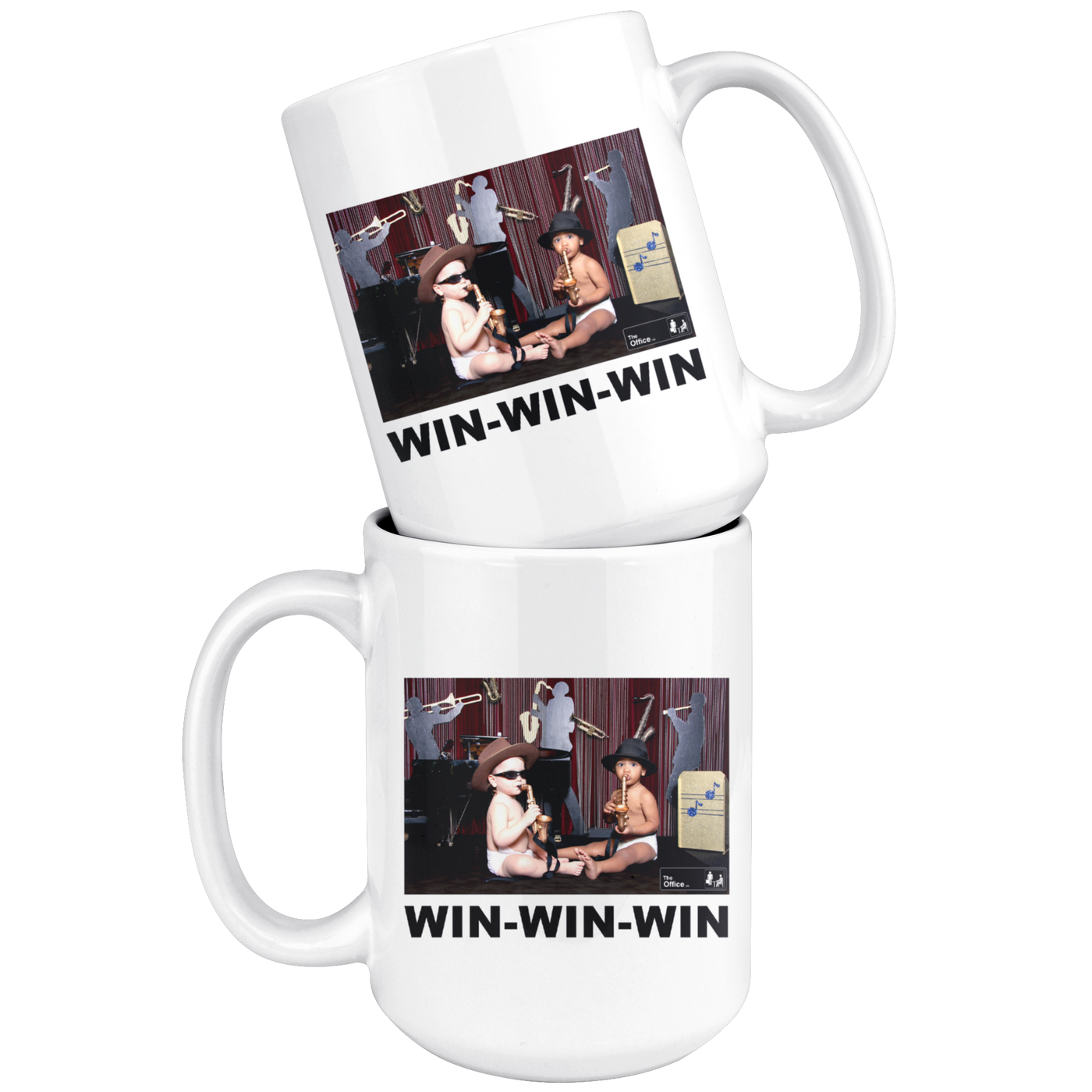 Baby Sax Players - Coffee Mug-Moneyline-Moneyline
