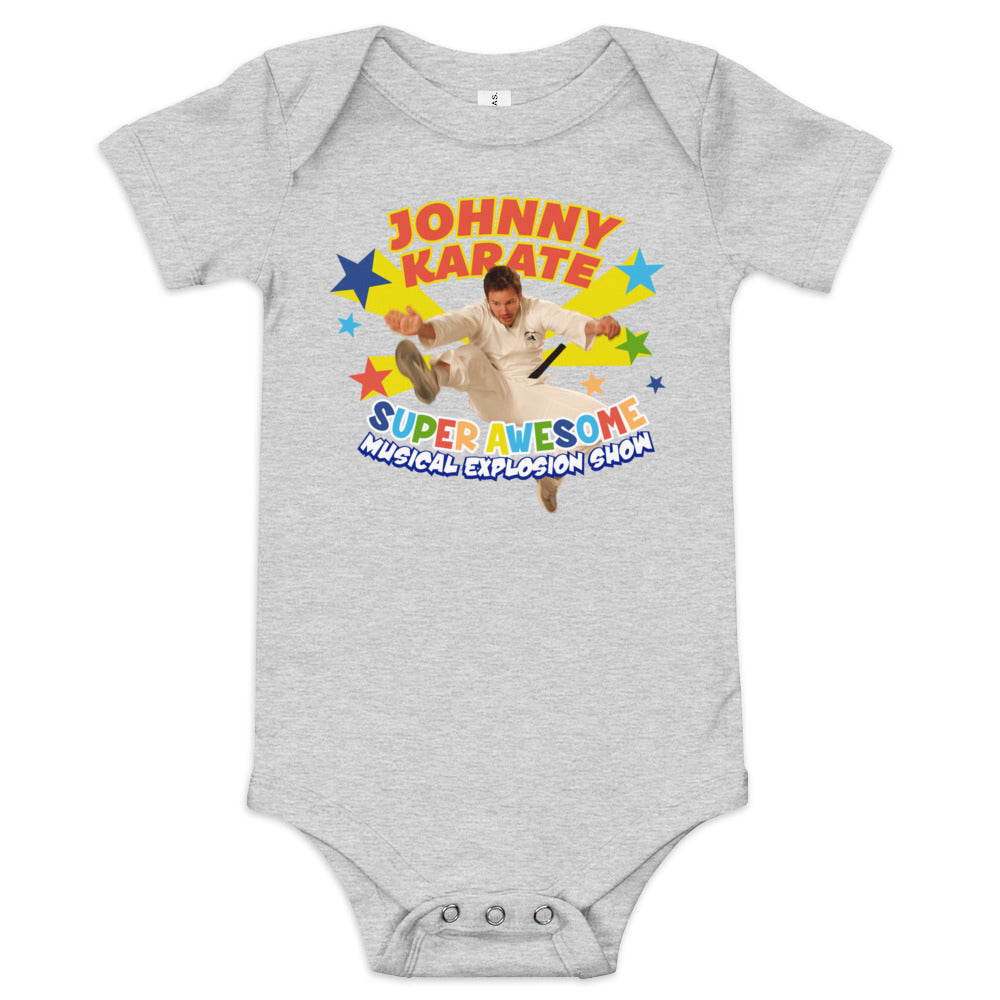 Johnny Karate Pratt Logo - Baby Onesie
