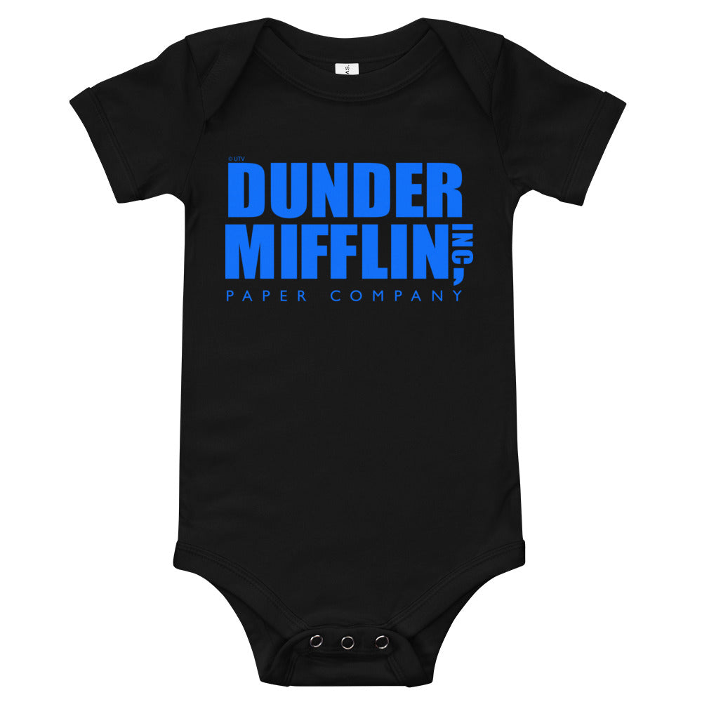Dunder Mifflin Logo - Baby Onesie