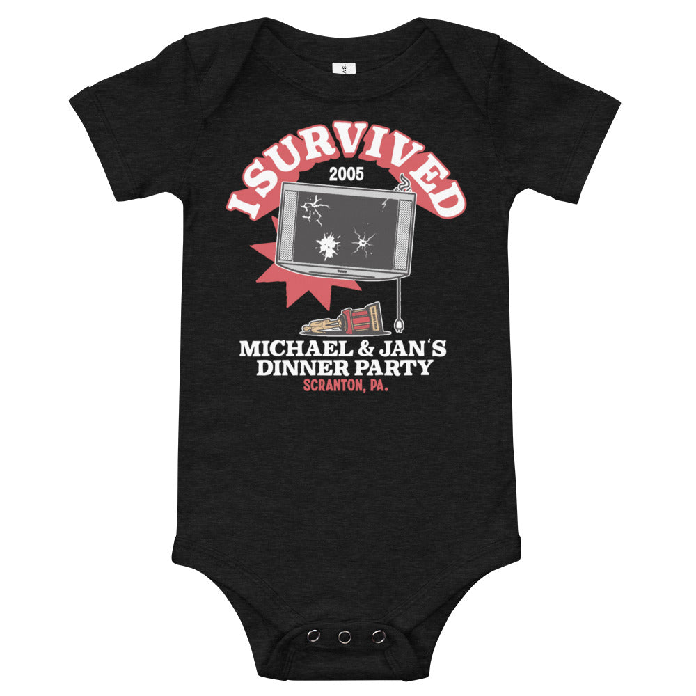 I Survived Michael & Jan's Dinner Party - Baby Onesie