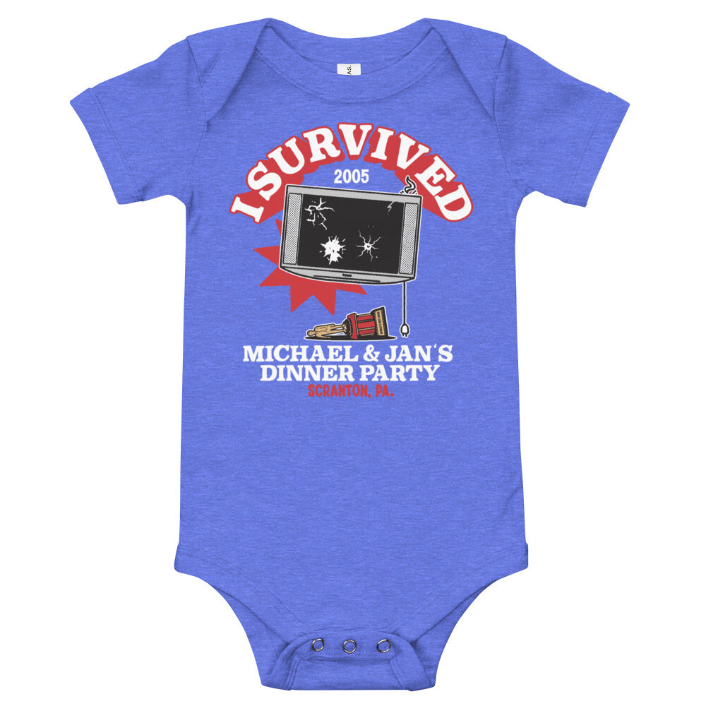 I Survived Michael & Jan's Dinner Party - Baby Onesie