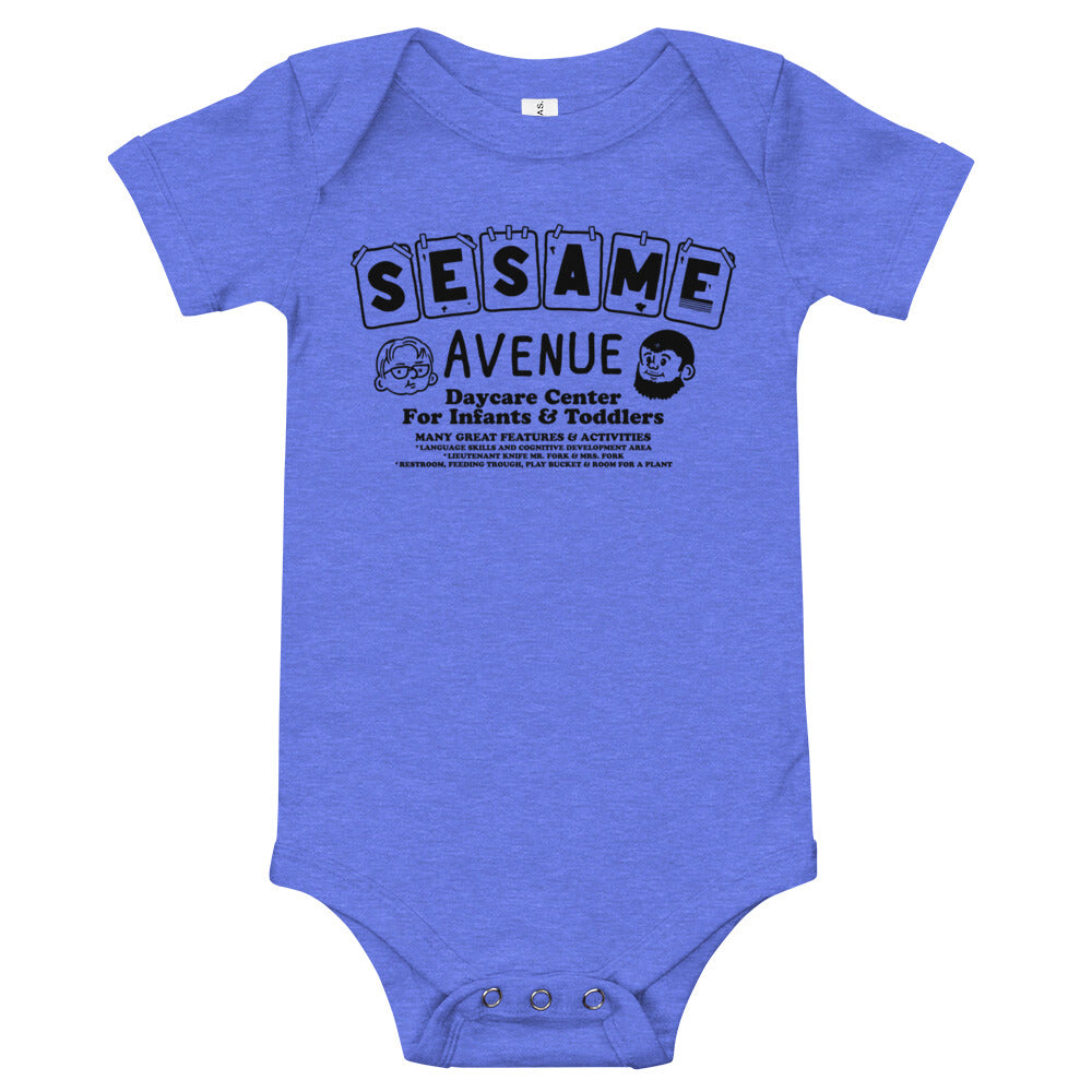 Sesame Avenue Daycare Center - Baby Onesie