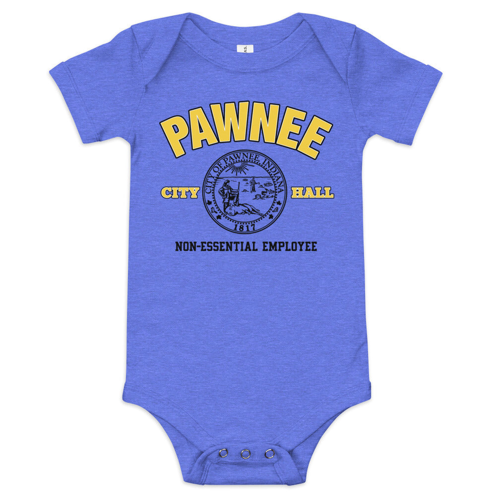 Pawnee Non Essential Employee - Baby Onesie