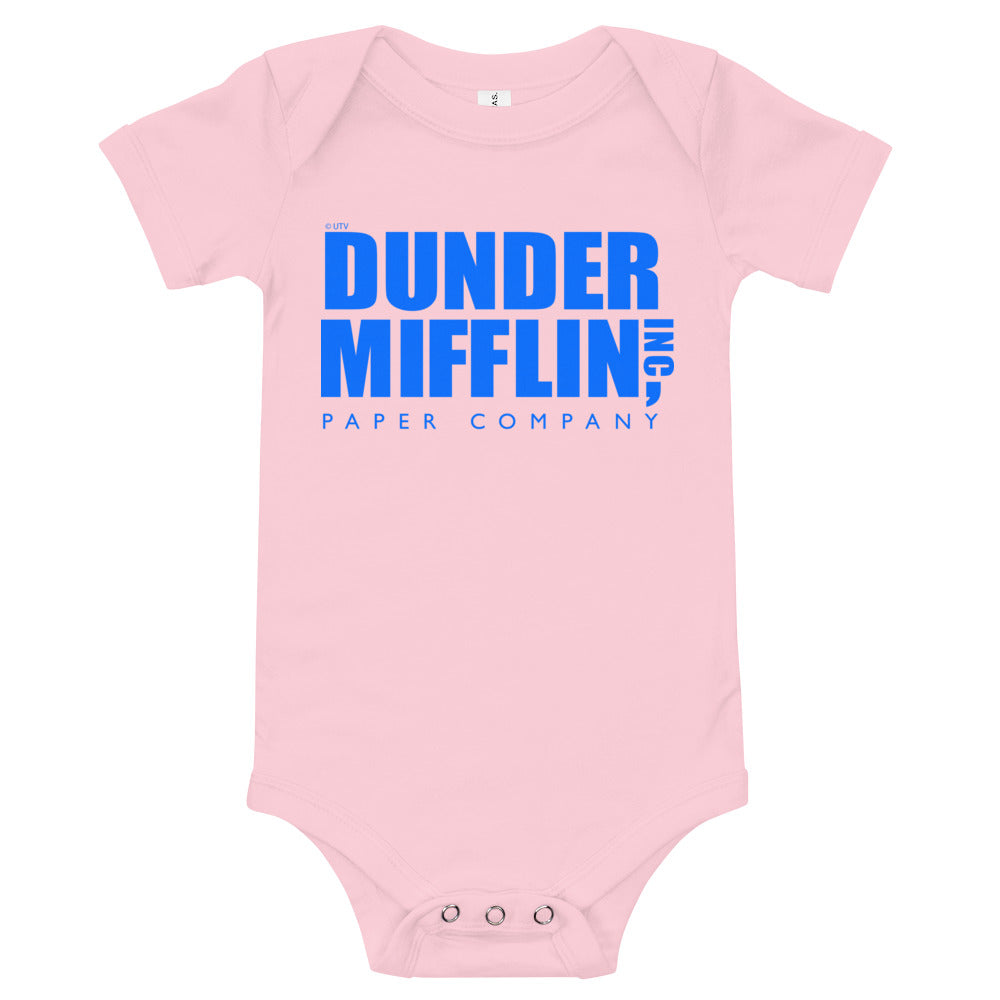 Dunder Mifflin Logo - Baby Onesie