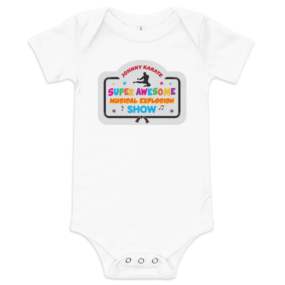 Johnny Karate Logo - Baby Onesie