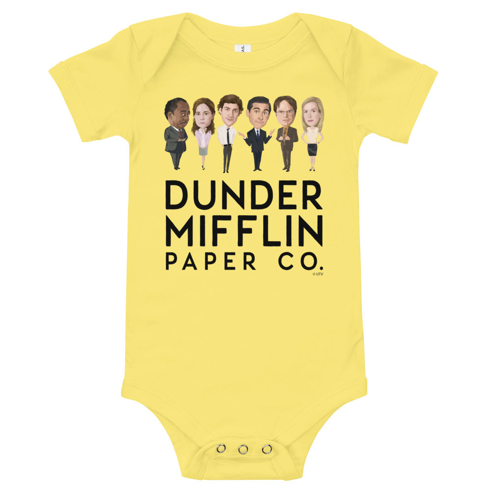 Dunder Mifflin Icons - Baby Onesie