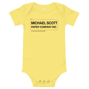 Michael Scott Paper Co. - Baby Onesie
