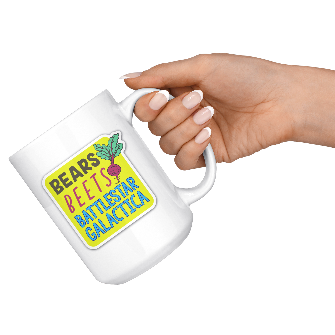 Bears Beats Battlestar Galactica - Coffee Mug-Drinkware-Moneyline