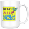 Bears Beats Battlestar Galactica - Coffee Mug-Drinkware-Moneyline