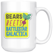 Bears Beats Battlestar Galactica - Coffee Mug-Drinkware-Moneyline