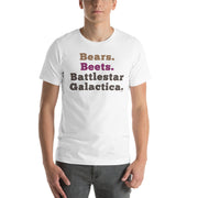 Bears. Beets. BSG 2 T-Shirt-Moneyline