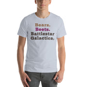 Bears. Beets. BSG 2 T-Shirt-Moneyline