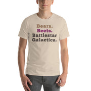 Bears. Beets. BSG 2 T-Shirt-Moneyline