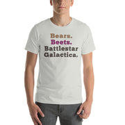 Bears. Beets. BSG 2 T-Shirt-Moneyline