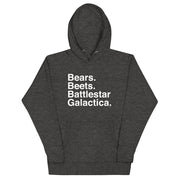 Bears. Beets. BSG. Unisex Hoodie-Moneyline