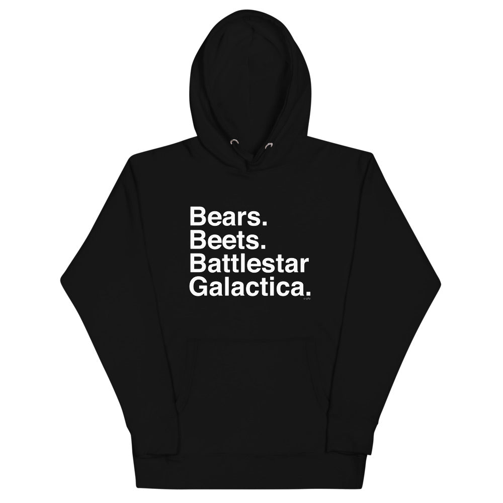 Bears. Beets. BSG. Unisex Hoodie-Moneyline