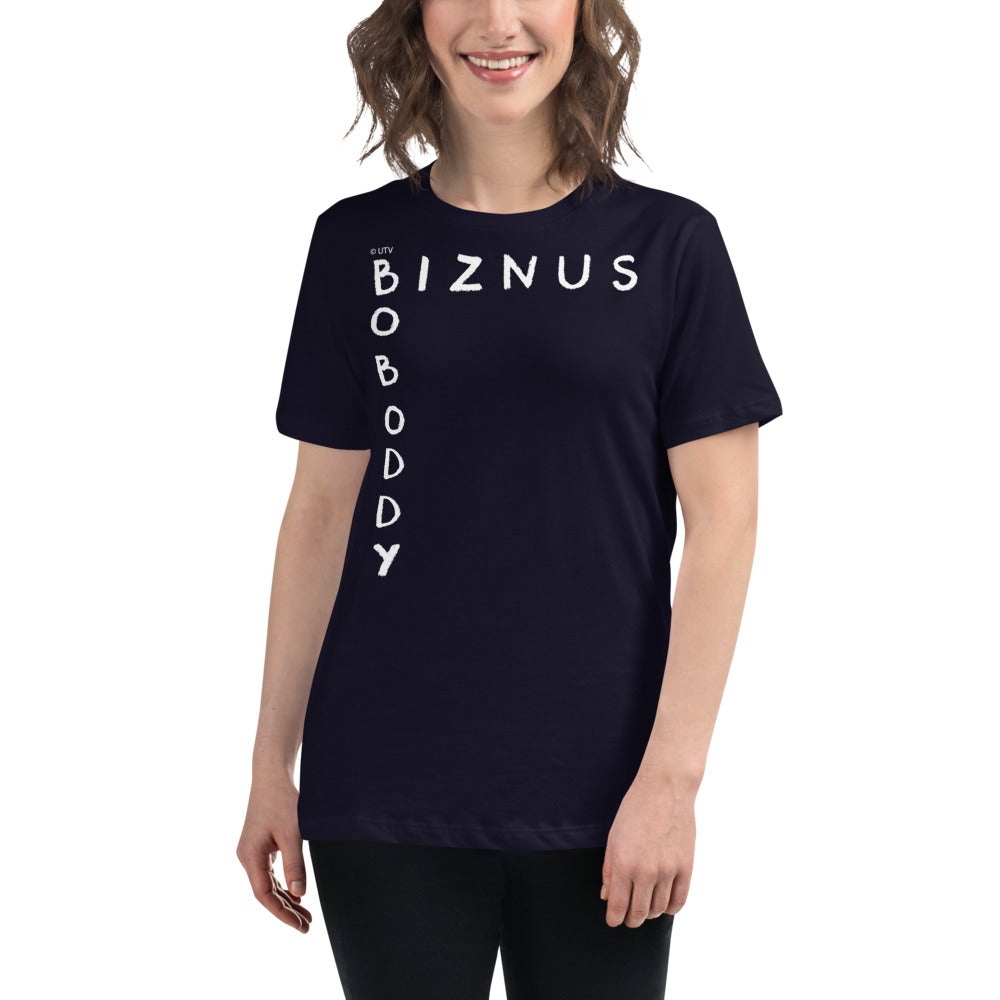 Biznus Boboddy Women's Relaxed T-Shirt-Moneyline