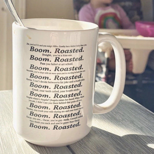 info_Boom Roasted - Coffee Mug-teelaunch-Moneyline