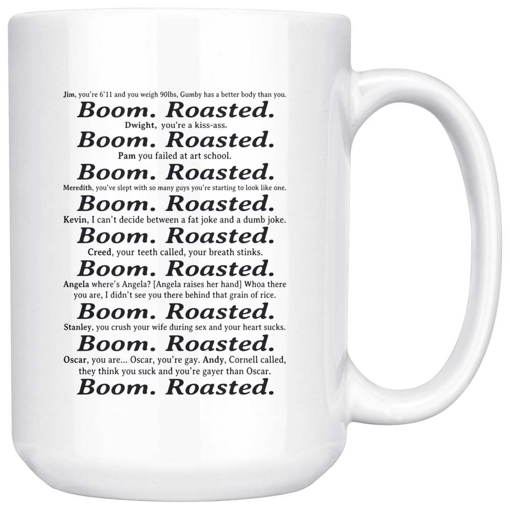 Boom Roasted - Coffee Mug-teelaunch-Moneyline