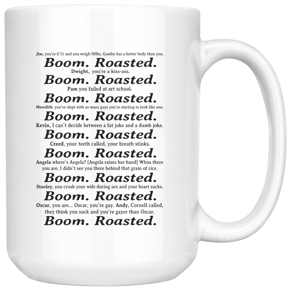 Boom Roasted - Coffee Mug-teelaunch-Moneyline