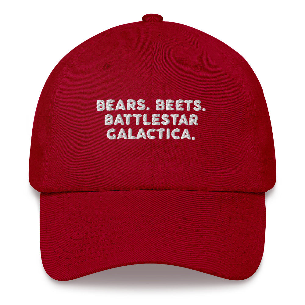 Bears. Beets. Battlestar Galactica - Dad Hat