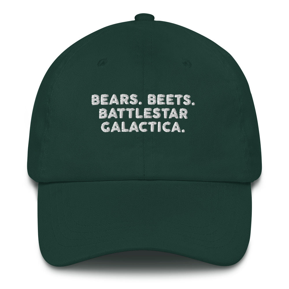 Bears. Beets. Battlestar Galactica - Dad Hat