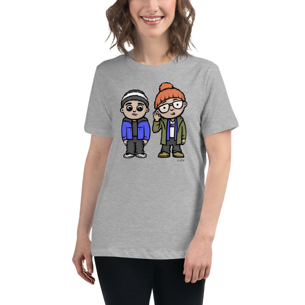 Cute Scranton Women's Relaxed T-Shirt-Moneyline