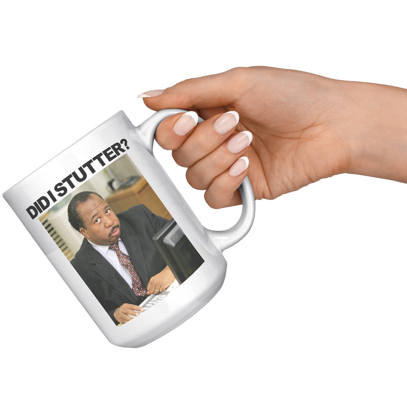 Did I Stutter? - Coffee Mug-Drinkware-Moneyline