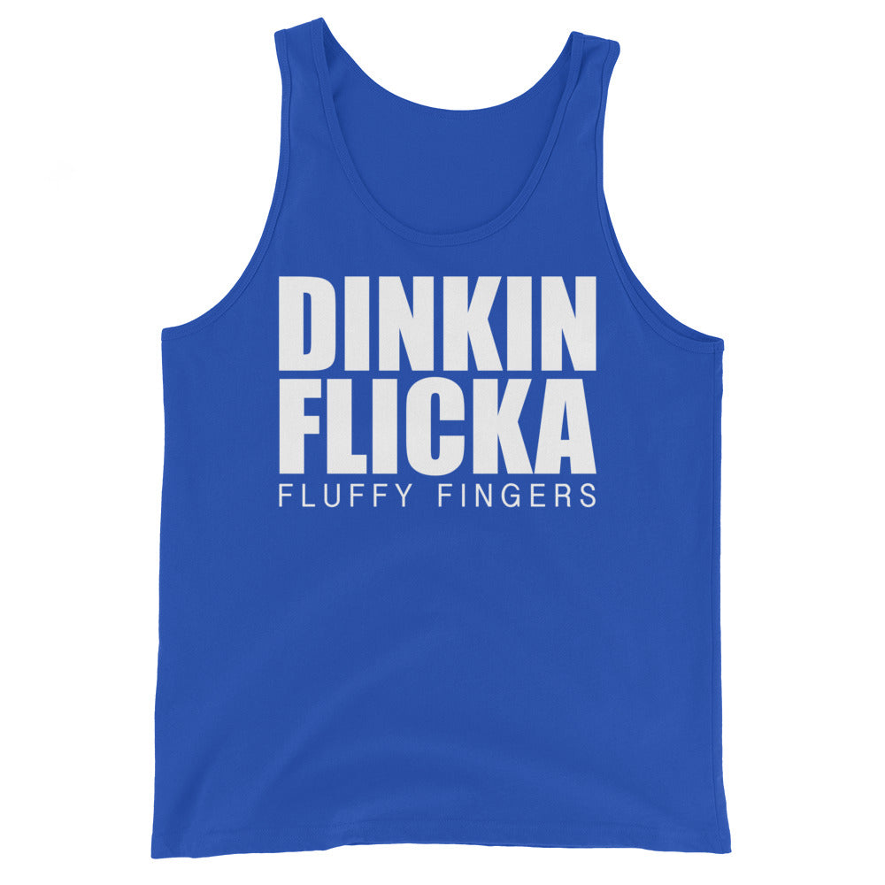 Dinkin Flicka Men's Tank Top-Moneyline