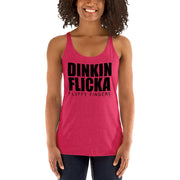 Dinkin Flicka Women's Racerback Tank-Moneyline