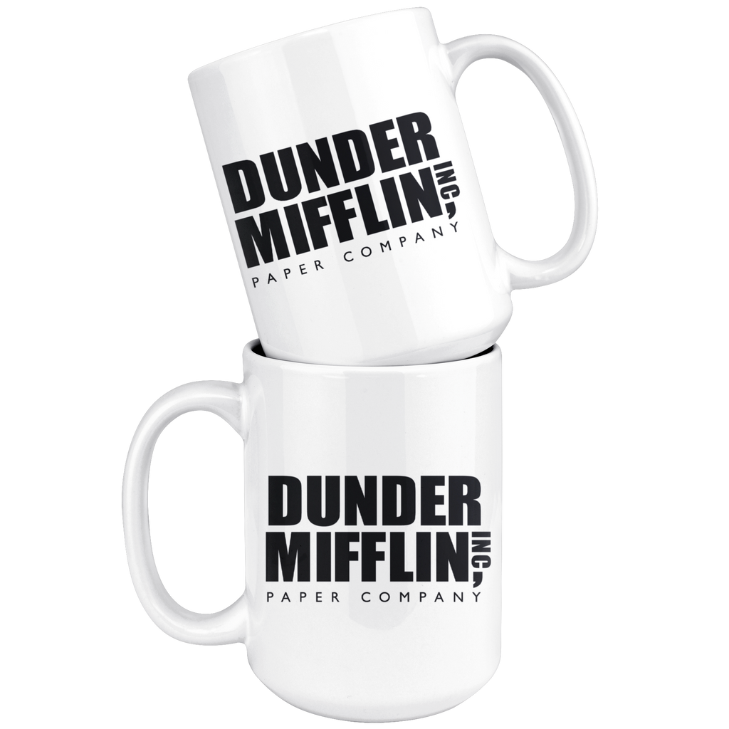Dunder Mifflin Black - Coffee Mug-teelaunch-Moneyline